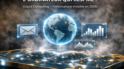 L'ORDINATEUR QUI RESPIRE : (Liquid Computing – l'informatique invisible en 2026)